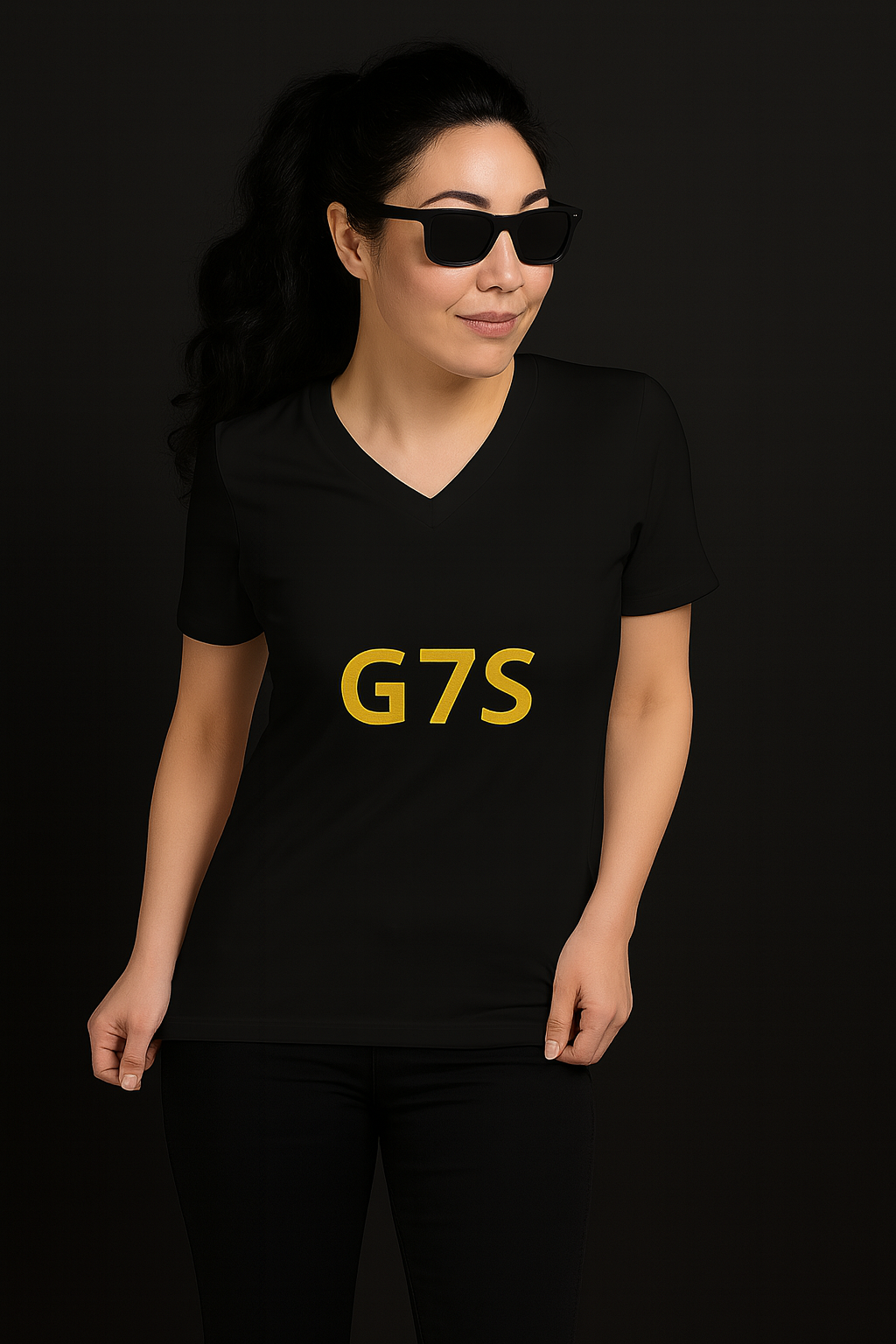 GS7 WOMENS V-Neck T-Shirt